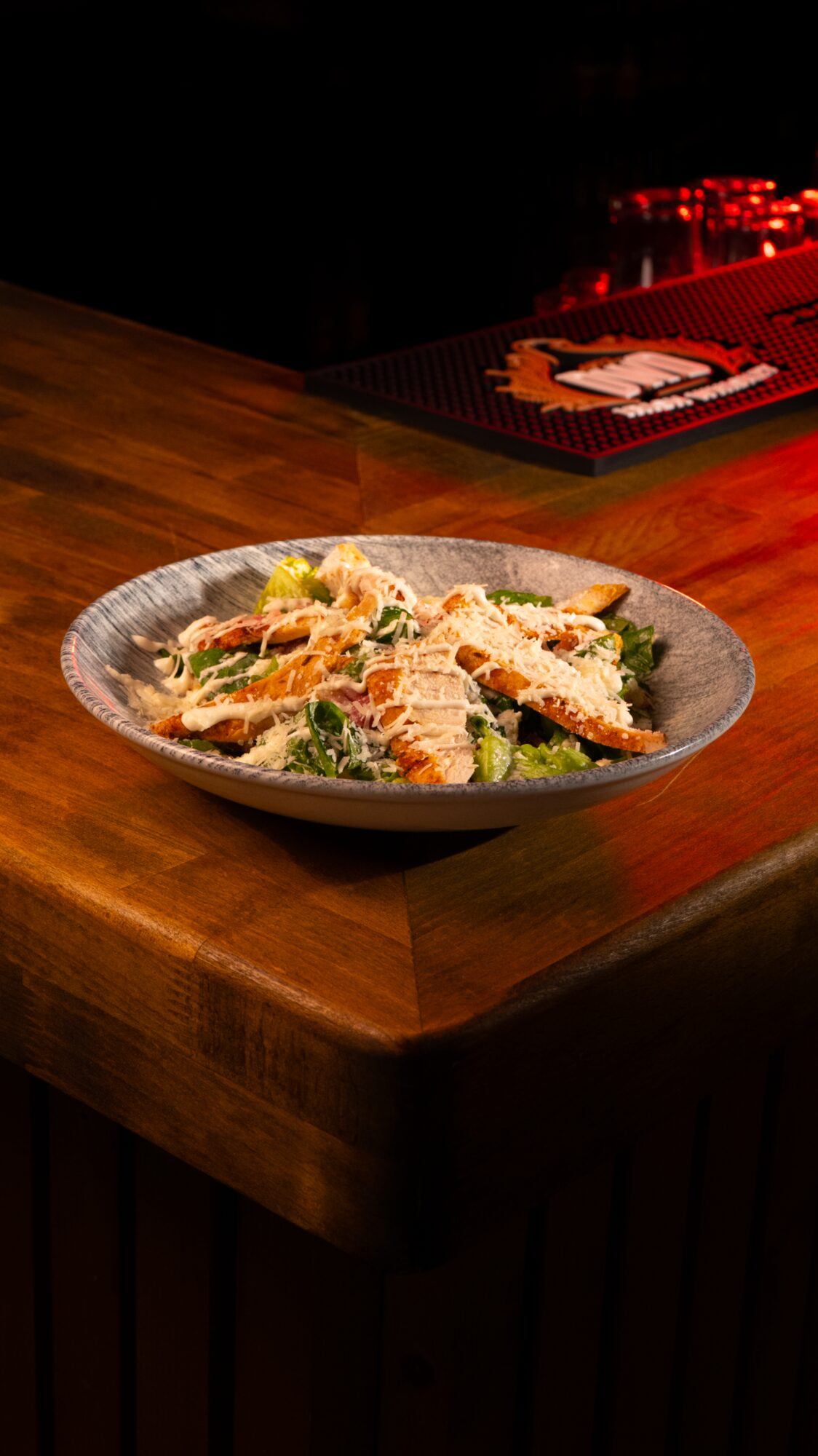 Chicken Caesar salad
